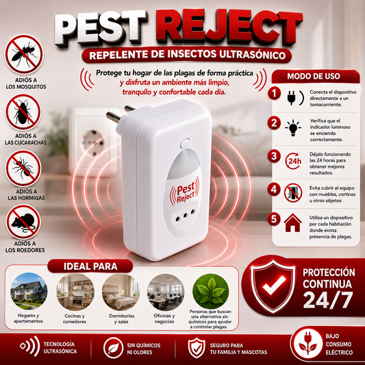 Repelente de Insectos Pest Reject