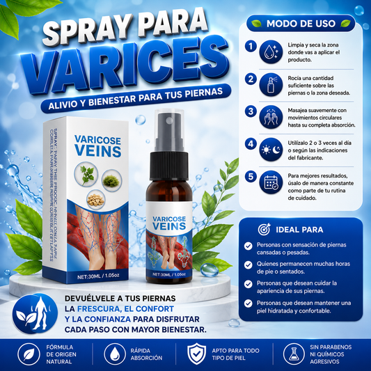 Spray Para Varices